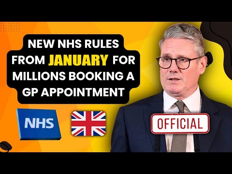 New NHS GP Appointment Rules Starting January 2025 – What UK Seniors MUST Know!