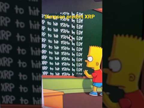 The Simpsons Predictions on XRP and Crypto