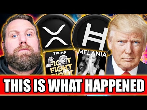 XRP &amp; HBAR PRICE? THIS IS WHAT HAPPENED WITH TRUMP COIN &amp; MELANIA COIN (MY OPINION)