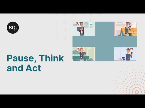 Pause, think and act - - Cyber security awareness video - Security Quotient