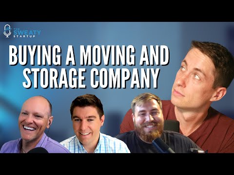 HOW TO ANALYZE BUSINESSES FOR SALE - self storage and a moving company | EP 250 - The Sweaty Startup