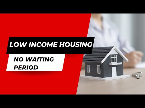 Low Income Housing With No Waiting List