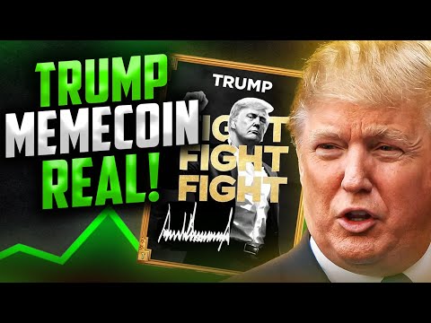 Official Trump Coin Memecoin Crypto Token! SOL XRP Set to Explode