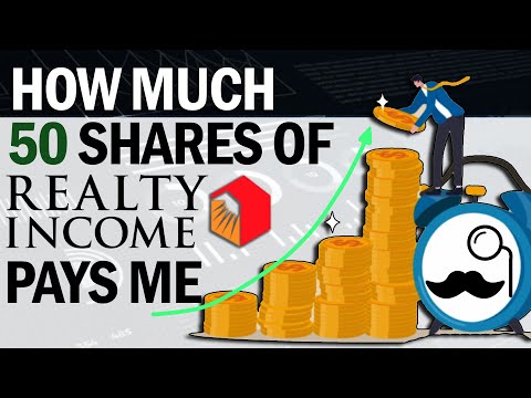 How Much 50 Shares of Realty Income (O) Pays Me