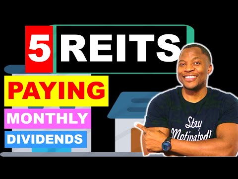 5 REITS That Pay Monthly Dividends | Stocks That Pay Monthly Dividends