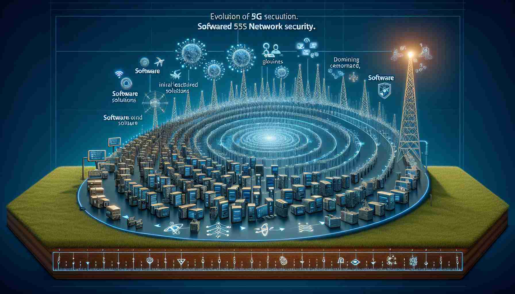 Ewolucja bezpieczeństwa sieci 5G: Przyjęcie rozwiązań programowych