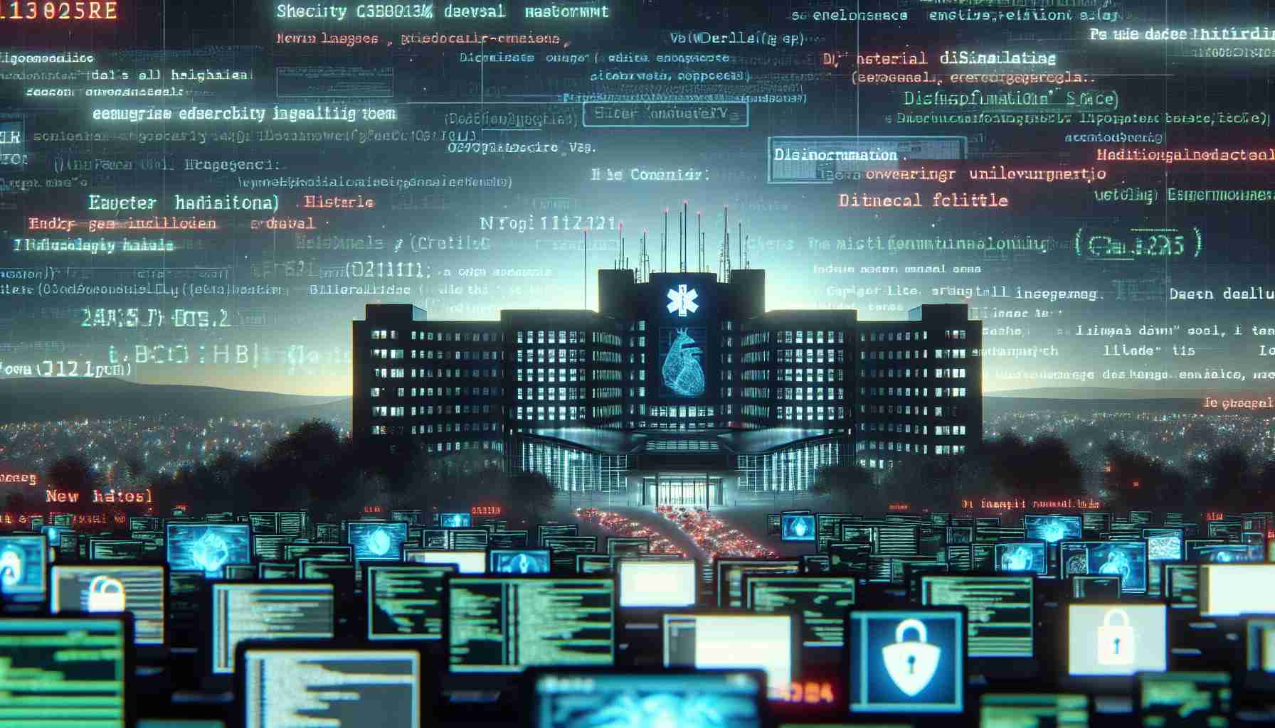 Unveiling Cyber Warfare: Disinformation and Security of Medical Facilities