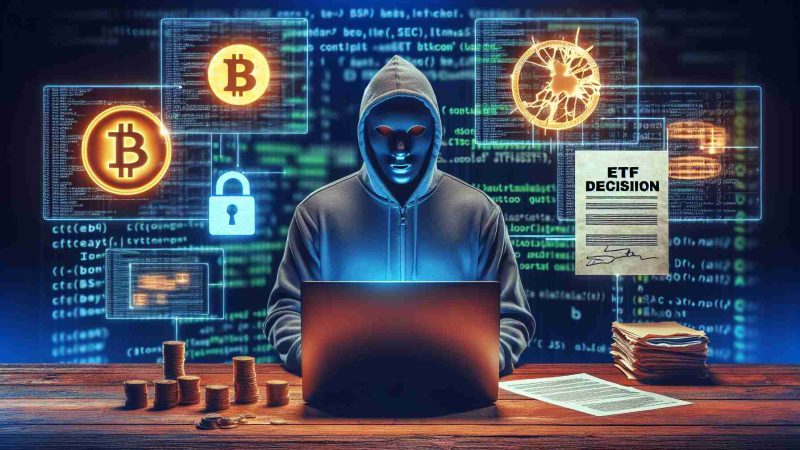 Disrupção no Mercado de Criptomoedas: Impacto de um Hacker na Decisão do Bitcoin ETF da SEC