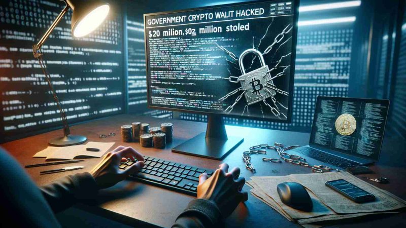 Government Crypto Wallet Hacked, $20 Million Stolen