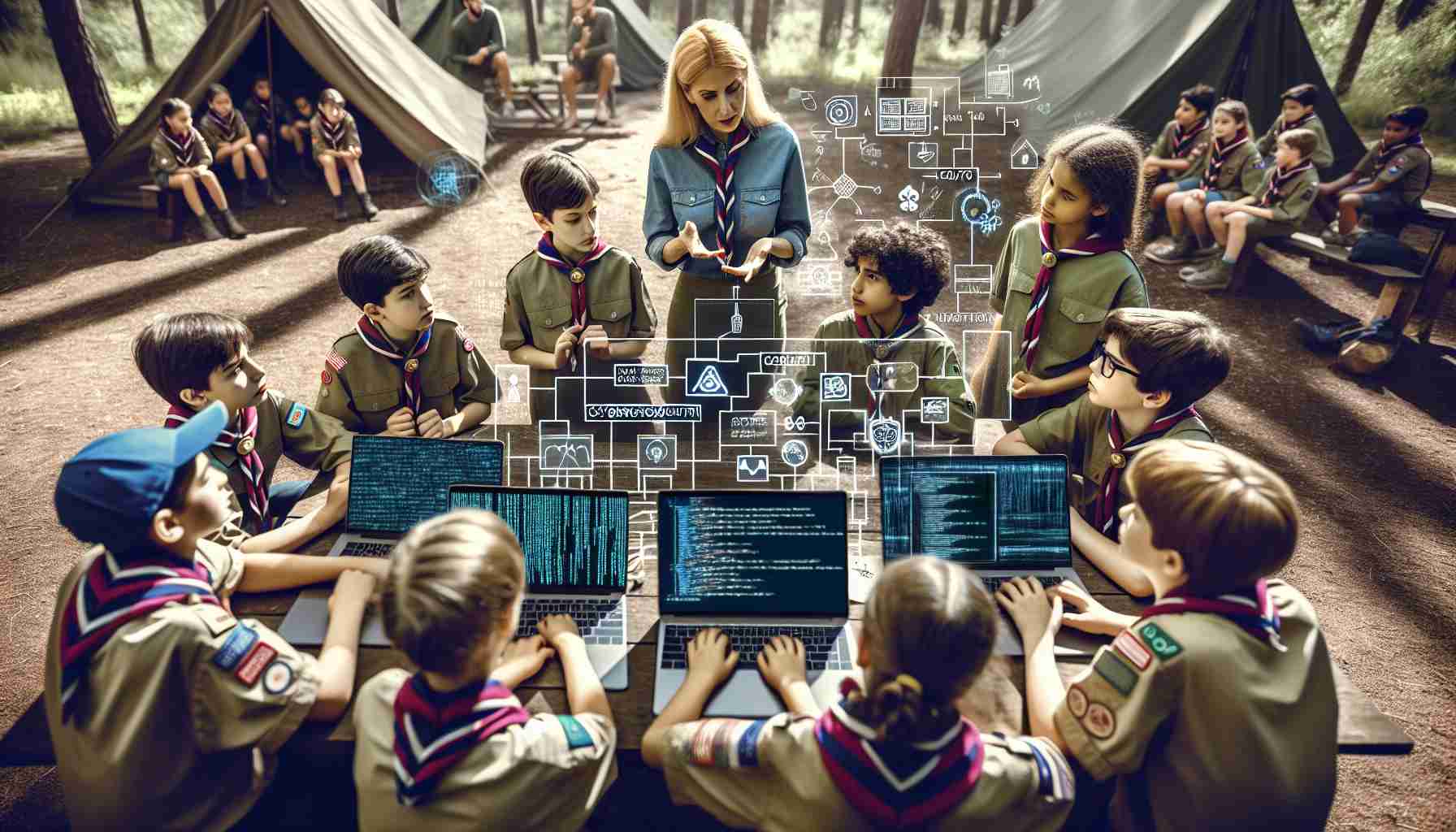 Empoderando a la Próxima Generación: Los Scouts Aprenden Habilidades Vitales de Ciberseguridad