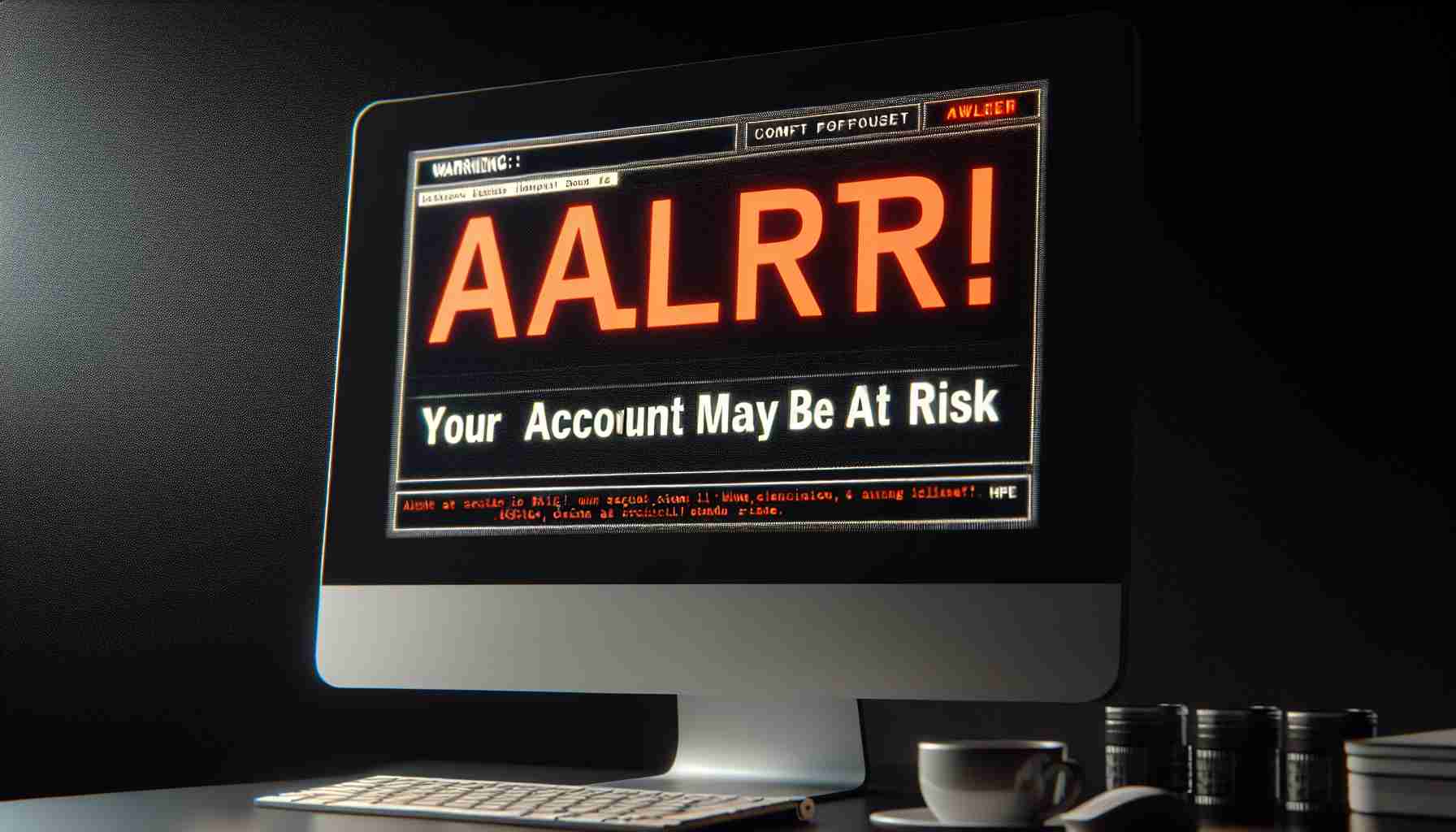 Alert! Your Account May Be at Risk