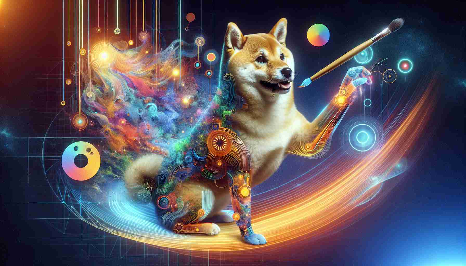 The Next Digital Frontier! Shiba Inu and the Rise of AI Artistry!