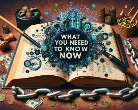 An HD image depicting the concept of revolutionizing wealth. This includes elements like an open book displaying financial terminology and concepts, chains being broken symbolizing the breaking away from traditional ideas about wealth, and tools like gears and wheels to signify the process of revolution. The phrase 'What You Need to Know Now' is rendered with importance, notably present at the center of the scene, perhaps in a bold, attention-grabbing font.