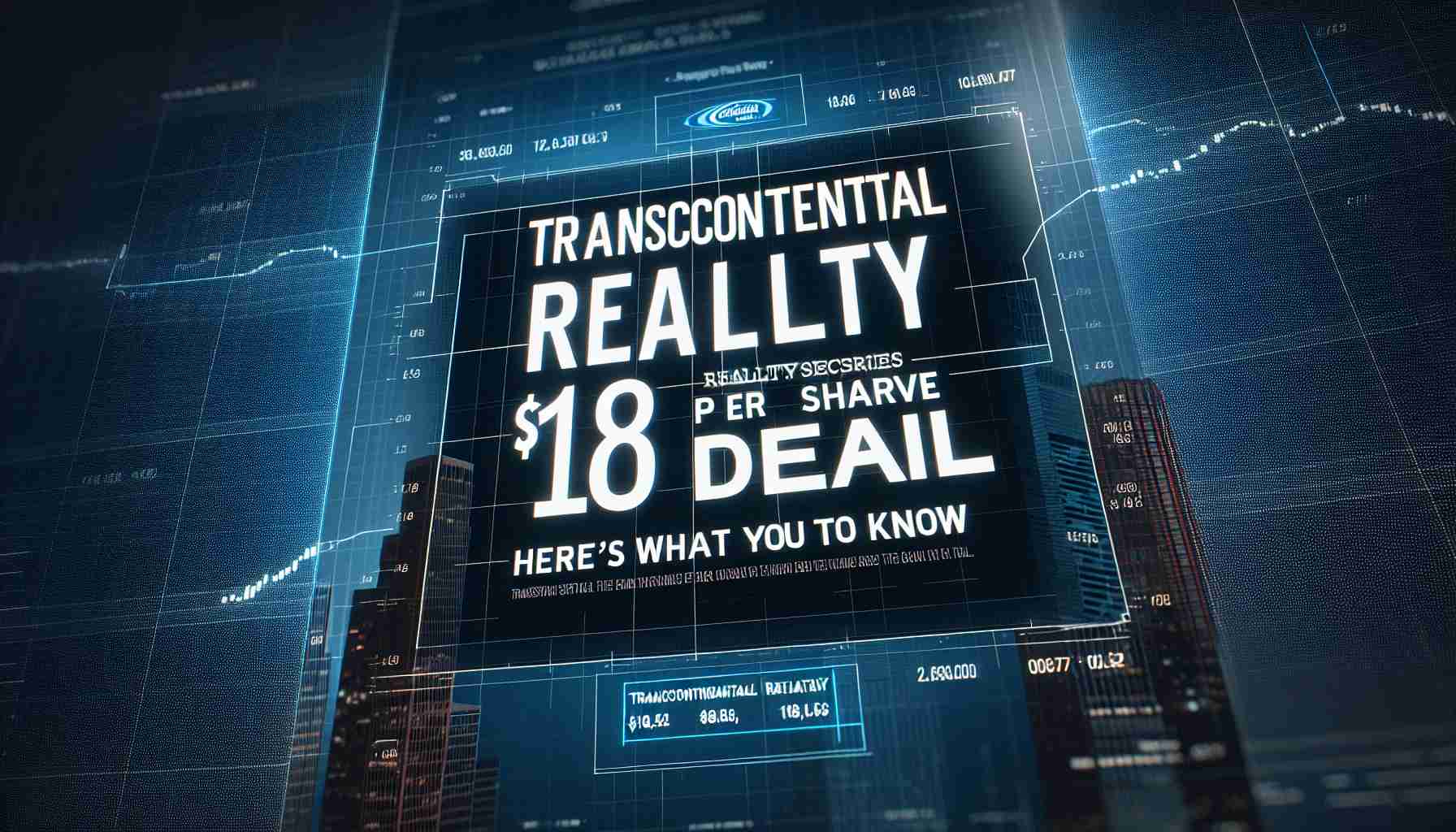 Transcontinental Realty Secures $18 Per Share Deal: Here's What You Need to Know!