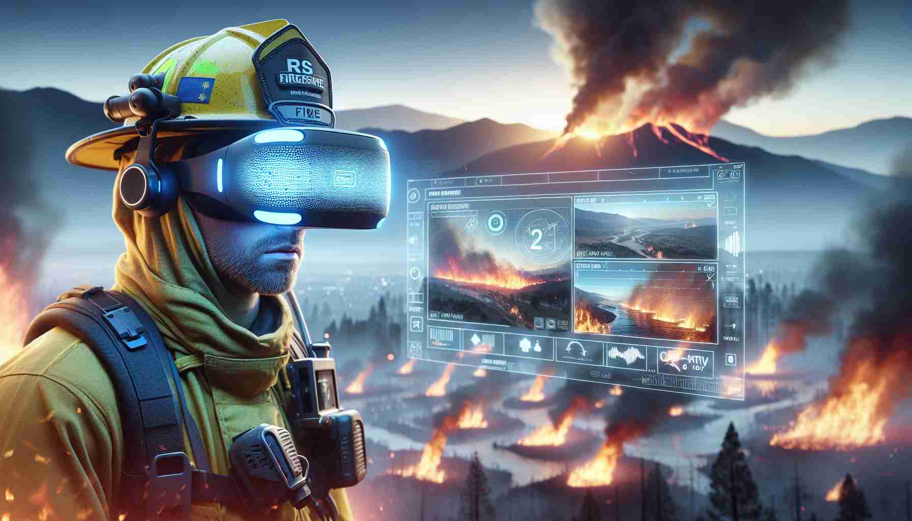 Virtual Reality to Combat California Wildfires? Discover the Future of Firefighting!