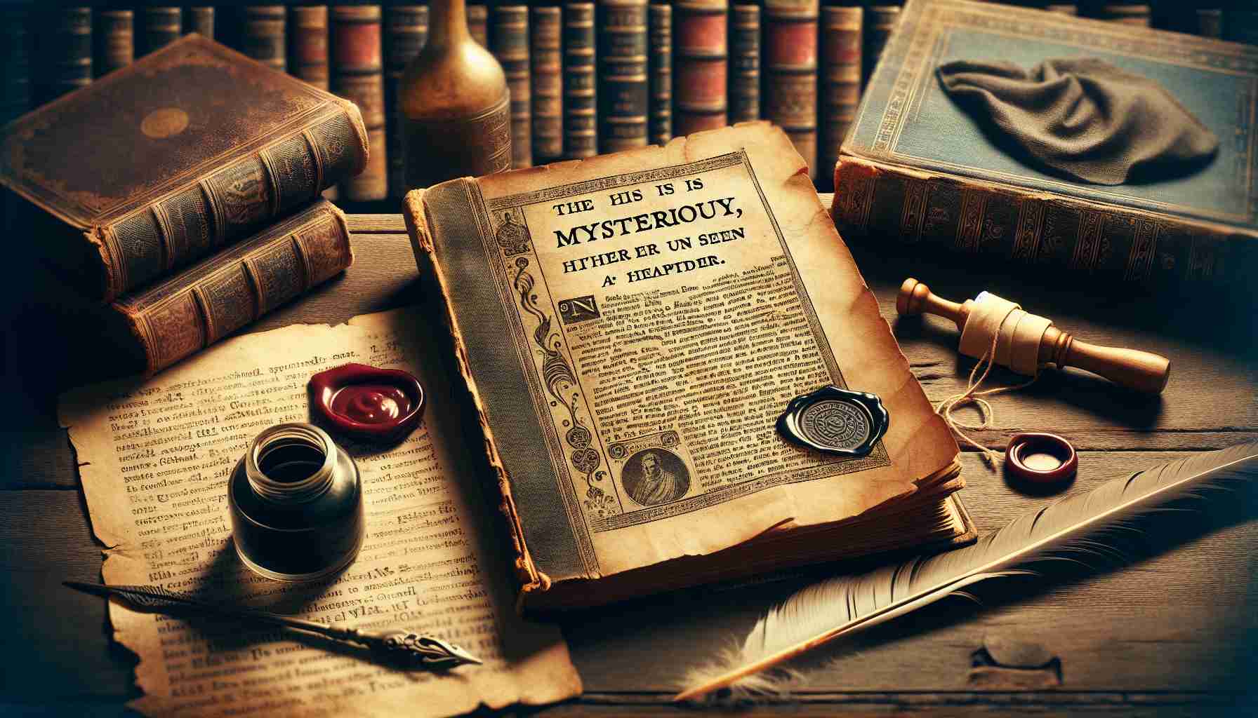 The Secret Page in Literary History! Discover the Unseen Chapter!