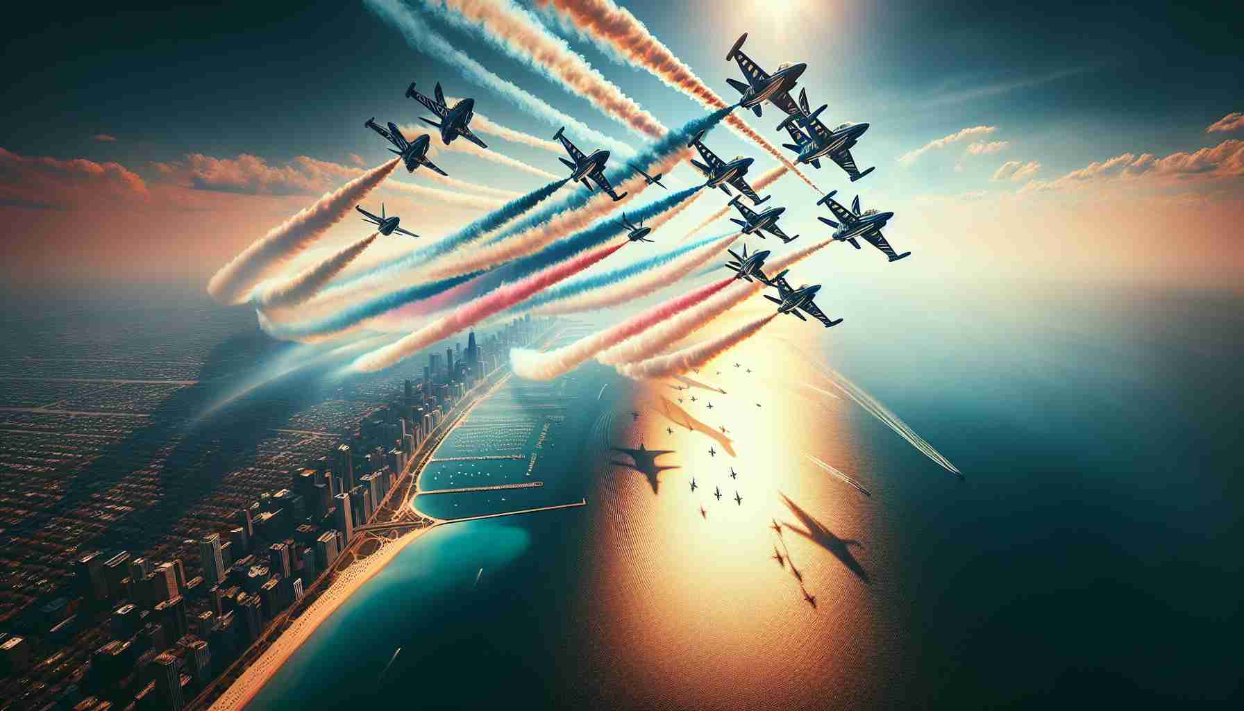 Witness the Sky Dazzle! Lake Michigan Hosts Spectacular Airshow This Weekend