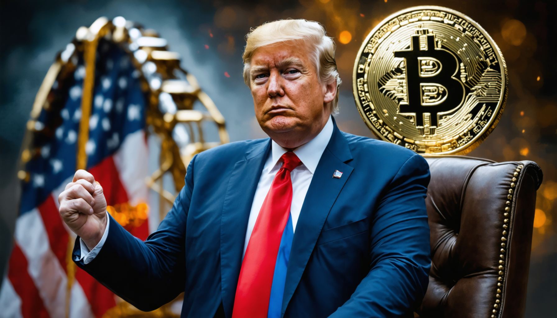 Trump's Crypto Stir: A Volatile Adventure in Bitcoin's Rollercoaster